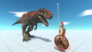T-Rex vs Every Unit - Animal Revolt Battle Simulator