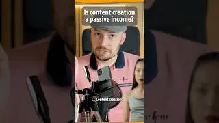 Is content creation a passive income stream? #contentcreator #contentcreation #passiveincomestreams
