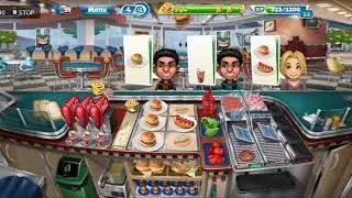 Level 36 Fast Food Court: Cooking Fever Gameplay and Tips