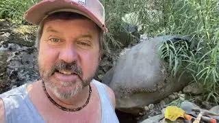Sluicing up gold on the South Yuba