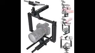 fantaseal Aluminum Camera Cage Rig With Phone Holder Review - Pros & Cons - Aluminum Alloy