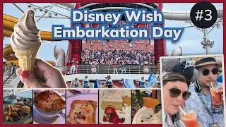 Day 3: Disney Wish Embarkation Day | DCL Aug 2024