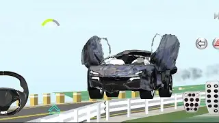 New Ebony W Motors Lykan HyperSport For Parking - 3D Driving Class Android Game | Car Game Lesson 