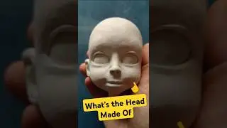 Making a Marionette Head #PuppetSculpting #papermache #papelmache