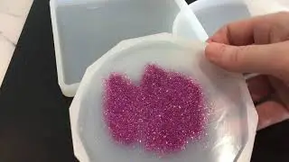 New Silicone Coaster Molds and Glitter Just4youonlineUK