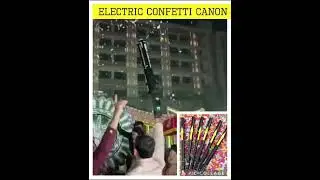 3Way led Confetti gun and Electric cannon Confetti