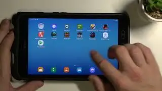 How to Enable App Drawer on SAMSUNG Galaxy Tab Active2 - Change Home Screen Layout