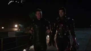 THE ARROW and THE ATOM SCENE