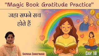 Magic Book Practice (Advance & In Easy Way) with Focus Gratitude & Blessings Writing | Sapana Ji