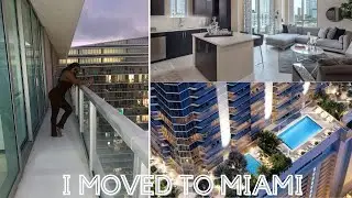 Moving to MIAMI 2021 | Empty HIGH RISE APARTMENT TOUR |  Moving to Florida during COVID | Tips
