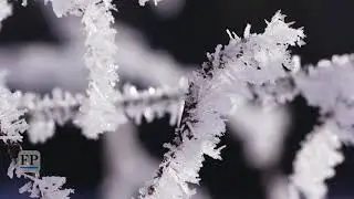 Kälte im Erzgebirge