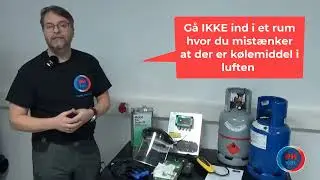 Lidt om sikkerhed og håndtering af kølemidler.