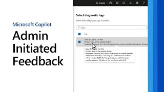 Microsoft Copilot Admin Initiated Feedback