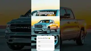 Ram e Dodge n&atilde;o s&atilde;o mais a mesma coisa: #carro #rj #anjodoasfalto13 #ve&iacute;culo #ram #veiculos #carros