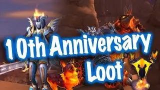 Jessiehealz - WoW's 10th Anniversary Loots! (World of Warcraft)
