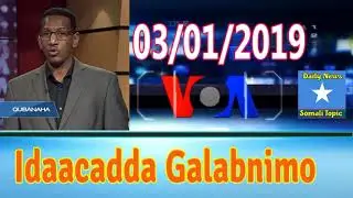 Idaacadda Galabnimo, VOA Somali News - Evening, 03/01/2019