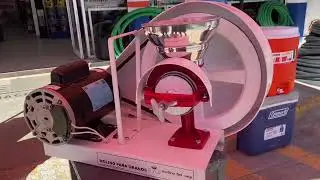 Demostración en Molino Eléctrico para Granos de 0.5 HP