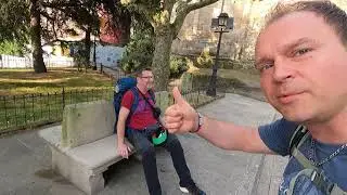 Camino Ingles bis ans Ende der Welt 2023 Tag 2 Etappe1  A Coruna nach  Tabeaio / Pulled Pork bitte?!