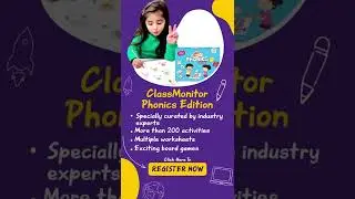Make Your Child Fall In Love With Phonics | ClassMonitor #shorts #phonics  #funlearning