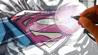 Comic Speed Painting 5 - Injustice Gods Among us Year 4 - Cover 6