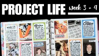 Project Life 2024 BIG Happy Planner Repurpose - Week 3 & 4