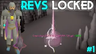 Getting 99 Strength Only In The Rev Caves | OSRS | #1