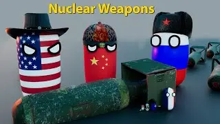 Country Scaled by Nuclear Weapons in the world | Data Capsule