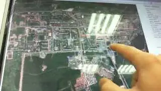 google earth plugin with touch interface