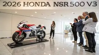 New 2026 Honda NSR500 V3 finally announced!!! #honda #bike #review 