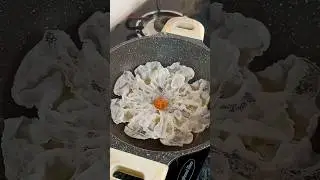Rice papad #shorts #sancks #fry #papad #asmr #asmrhomekitchen