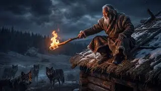 80-Year-Old Man vs 500 Wolves to Save Her Snow Goats at-62 Degree| Yakuia Survival 
