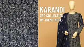 Bareeze Embroidered Karandi 3pc Suits Collection by Trend Mode 🛍️ Styling Challenge!