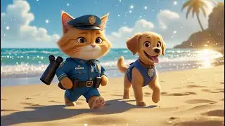 Cat Cop vs Criminal Cats🐾🐾🐱👮&zwj;♂️