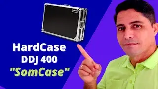 Vlog comprei um hard case para minha ddj 400 SOMCASE