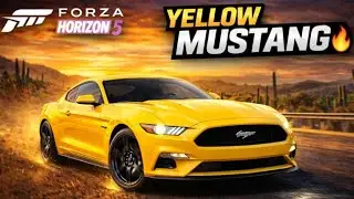 FORZA HORIZON 5 YELLOW MUSTANG GT 🐎