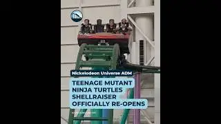 Teenage Mutant Ninja Turtles Shellraiser Has Re-Opened At Nickelodeon Universe (American Dream)🎢