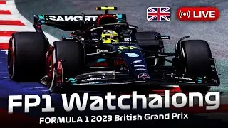 [LIVE] FORMULA 1 British Grand Prix 2023 - FP1 Watchalong | Live Timing