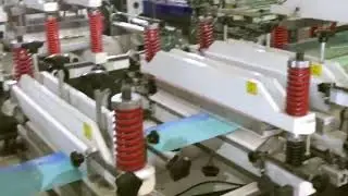 Three sides sealing bags making machine fully automatic bag production equipment