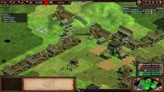 Can't avoid the fire lancers | 3v3 Arabia with Vietnamese | AoE2