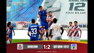 Superliga. Andijon - Qo'qon-1912 - 1:2. Highlights