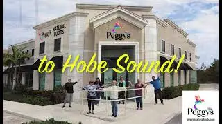 Peggy's Natural Foods has moved to Hobe Sound