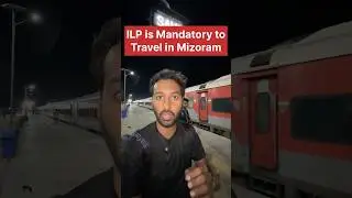 ILP is mandatory in Mizoram full journey video on HY Vlogs #shorts