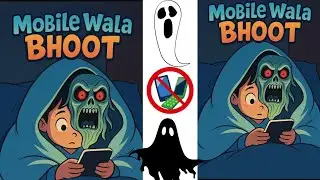 Mobile wala bhoot #kidsurdustories #mobilehorror #bachonkikahani