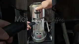 Coffee with @delonghi #coffee #espresso #coffeelover #espressomachine