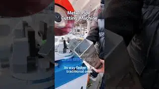 Pipe Cutting Made Easy? This Machine Says Yes!#pipecuttingequipment #mc315ac #factory #pipecutting