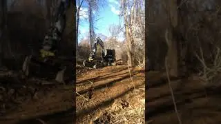 Hyperlapse Grading with Engcon Tiltrotator Equipped Excavator