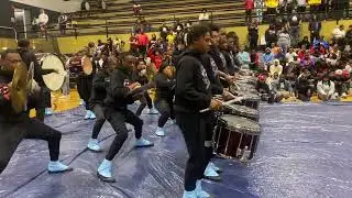 Talladega Vs Tennessee State Drumline Battle **RAW & UNCUT**