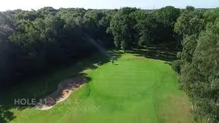 Copthorne Golf Course. Fly over Hole by Hole.