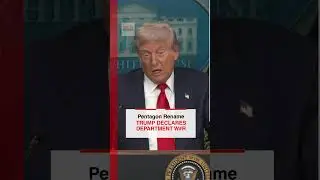 Global Backlash as Trump Revives Pentagon &lsquo;Department of W#r&rsquo;