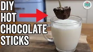 DIY HOT CHOCOLATE STICKS
